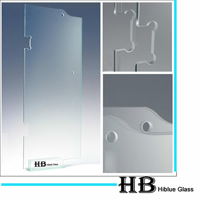 Glass shower door 