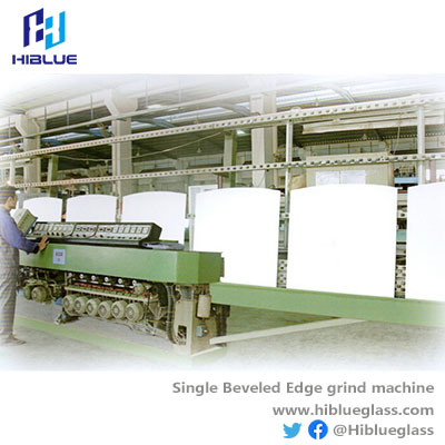 One liner straight edge beveled edge machine